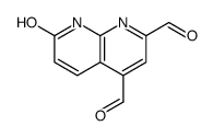 7-oxo-8H-1,8-naphthyridine-2,4-dicarbaldehyde结构式