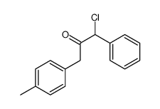 1-chloro-3-(4-methylphenyl)-1-phenylpropan-2-one结构式