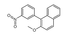 2-methoxy-1-(3-nitrophenyl)naphthalene结构式