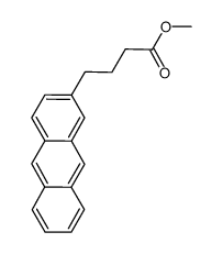 methyl 4-(2-anthryl)butanoate Structure