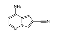 4-氨基吡咯并[1,2-f][1,2,4]三嗪-6-甲腈结构式