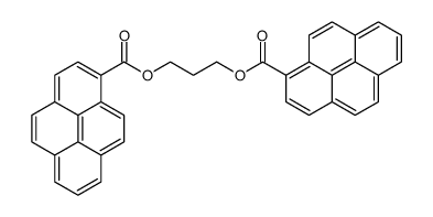 1,3-bis(1-pyrenylcarboxy)propane结构式