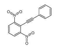 1,3-dinitro-2-(2-phenylethynyl)benzene结构式