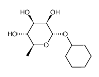 cyclohexyl α-L-rhamnopyranosyl结构式
