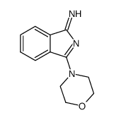 3-morpholino-isoindol-1-one-imine Structure