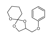 3-(phenoxymethyl)-1,4,10-trioxaspiro[4.5]decane Structure