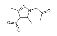 1-(3,5-DIMETHYL-4-NITRO-PYRAZOL-1-YL)-PROPAN-2-ONE structure