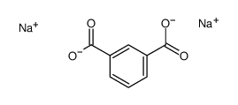 1,3-Benzenedicarboxylic acid, disodium salt Structure