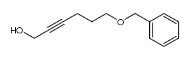 6-(benzyloxy)hex-2-yn-1-ol Structure