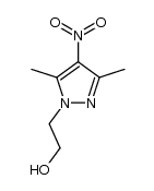 2-(3,5-dimethyl-4-nitro-1H-pyrazol-1-yl)ethanol结构式