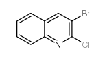 3-bromo-2-chloroquinoline Structure