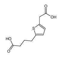 4-(5-(carboxyMethyl)thiophen-2-yl)butanoic acid结构式