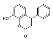 8-HYDROXY-4-PHENYL-2-CHROMANONE结构式