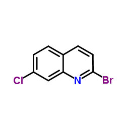 2-Bromo-7-chloroquinoline Structure