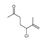 5-chloro-6-methylhept-6-en-2-one结构式