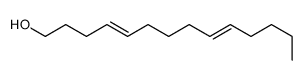 tetradeca-4,9-dien-1-ol Structure