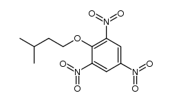 isopentyl-picryl ether结构式