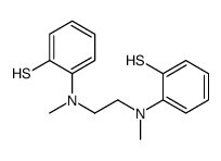 2-[methyl-[2-(N-methyl-2-sulfanylanilino)ethyl]amino]benzenethiol Structure