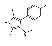 Methyl[2,5-dimethyl-4-(4-tolyl)-3-pyrrolyl]keton Structure