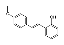 2-[2-(4-methoxyphenyl)ethenyl]phenol结构式
