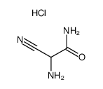 α-Aminocyanoacetamide hydrochloride结构式