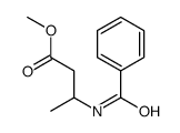 methyl 3-benzamidobutanoate结构式