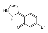 (6Z)-3-bromo-6-(1,2-dihydropyrazol-3-ylidene)cyclohexa-2,4-dien-1-one picture