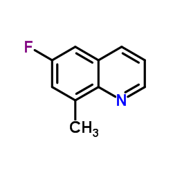 6-Fluoro-8-methylquinoline structure