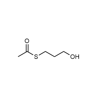S-(3-羟丙基)乙硫代酸酯结构式