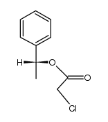 (R)-1-chloroacetoxy-1-phenyl-ethane结构式