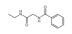 hippuric acid ethylamide结构式