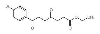 Ethyl 7-(4-bromophenyl)-4,7-dioxoheptanoate structure