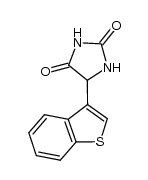 5-(benzo[b]thiophen-3-yl)imidazolidine-2,4-dione结构式