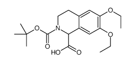 6,7-DIETHOXY-3,4-DIHYDRO-1H-ISOQUINOLINE-1,2-DICARBOXYLIC ACID 2-TERT-BUTYL ESTER图片