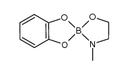 2-(2'-methylaminoethoxy)-o-phenylene-1,3,2-dioxaborolane结构式