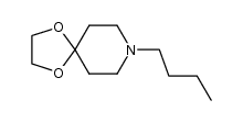 8-butyl-1,4-dioxa-8-azaspiro[4,5]decane Structure