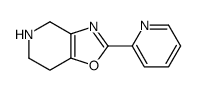 2-(PYRIDIN-2-YL)-4,5,6,7-TETRAHYDROOXAZOLO[4,5-C]PYRIDINE Structure