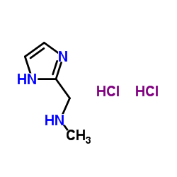 1-(1H-Imidazol-2-yl)-N-methylmethanamine dihydrochloride结构式