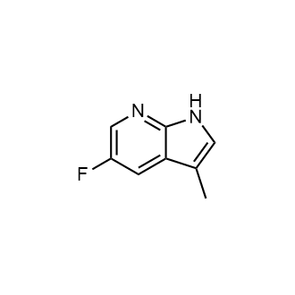 5-Fluoro-3-methyl-1h-pyrrolo[2,3-b]pyridine Structure