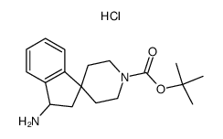 tert-butyl 3-amino-2,3-dihydrospiro[indene-1,4'-piperidine]-1'-carboxylate hydrochloride图片