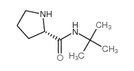2-Pyrrolidinecarboxamide,N-(1,1-dimethylethyl)-,(2S)-(9CI)结构式