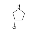 (S)-3-氯-吡咯烷结构式