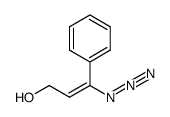 (E)-3-azido-3-phenylprop-2-en-1-ol Structure