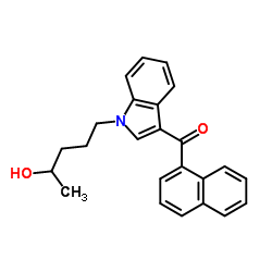 (±)-JWH 018 N-(4-hydroxypentyl) metabolite Structure