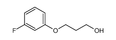 3-(3-fluorophenoxy)propan-1-ol Structure