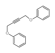 Benzene,1,1'-[2-butyne-1,4-diylbis(oxy)]bis- structure
