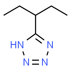 5-(3-Pentyl)tetrazole Structure