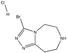 3-溴-6,7,8,9-四氢-5H-[1,2,4]三唑并[4,3-d][1,4]盐酸二氮杂图片