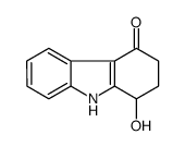 1-hydroxy-1,2,3,9-tetrahydrocarbazol-4-one结构式