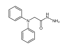 2-diphenylaminoethanohydrazide结构式